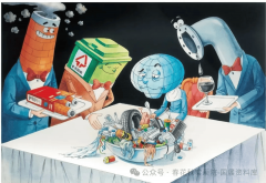 通过抽象的比方、活泼的对话 